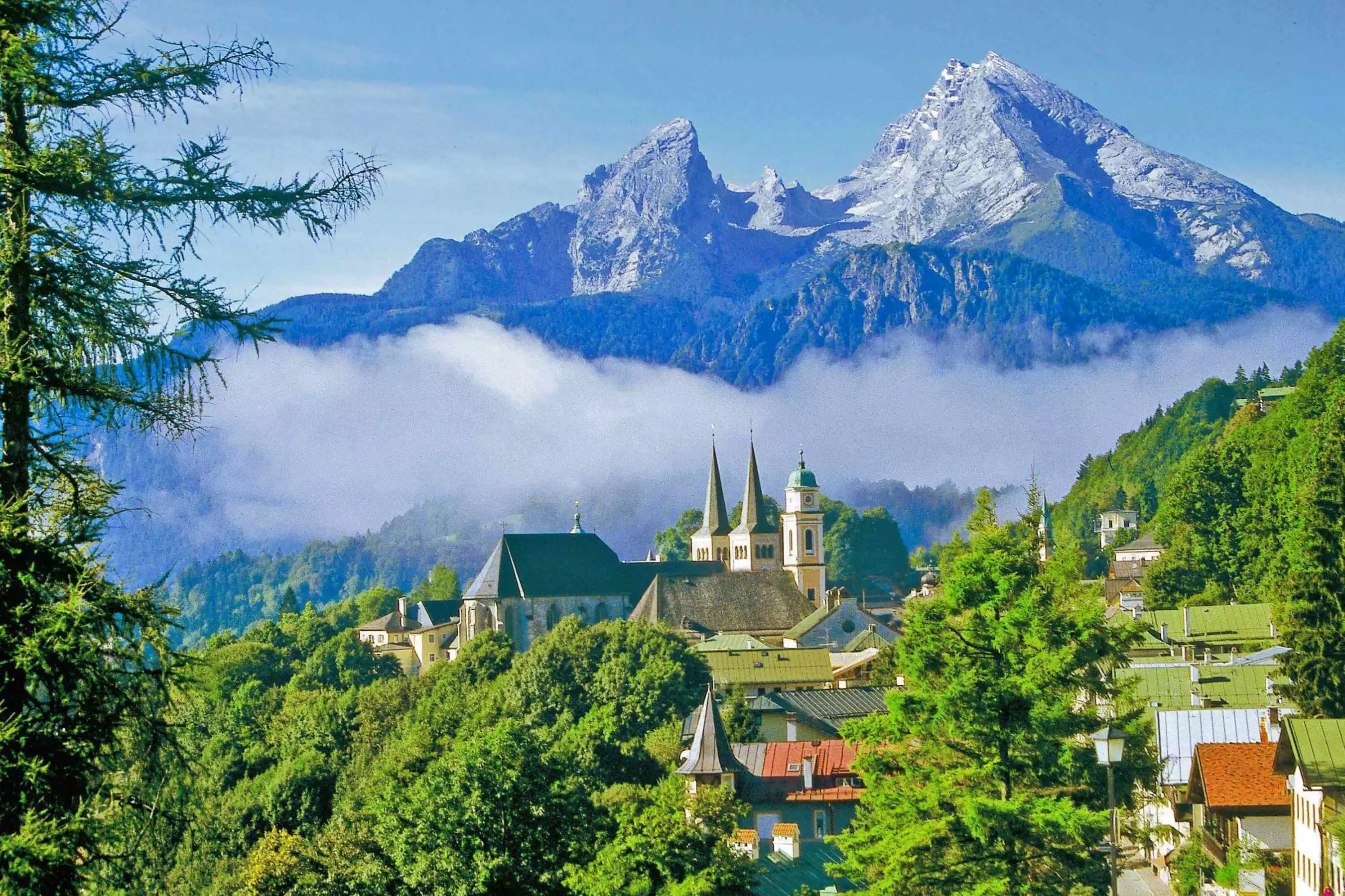 Echo vom Königssee Watzmann Sankt Bartholomä